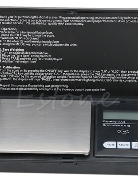 New 500g * 0.1g LCD Digital Pocket Scale Jewelry Gold Gram B