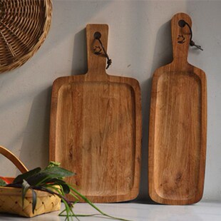 Export baking bread board lacquerless oak wood chopping boar