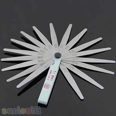 0.02 to 1mm Metric Feeler Gauge Gap Filler Thickness Measure