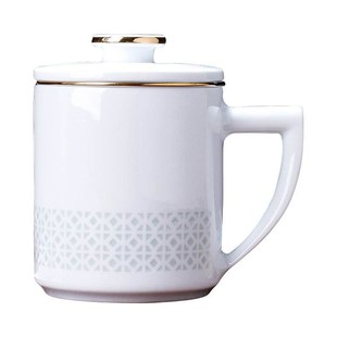 Ceramic office cup boss cover cup large phnom penh pure