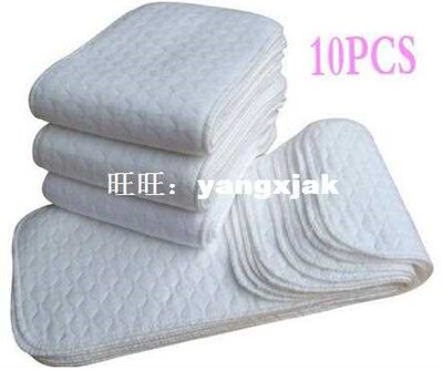 10 PCS New Reusable Baby Modern Cloth Diaper Nappy Liners In