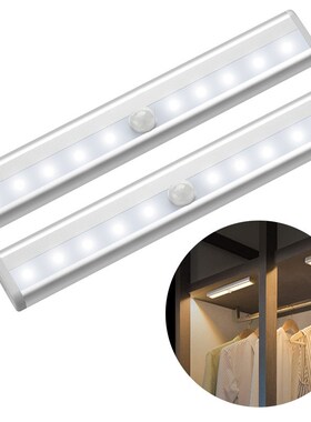 6/10 LEDS PIR LED MotIon SEnSoR LIght CuPBoaRD WaRDRoBE BED