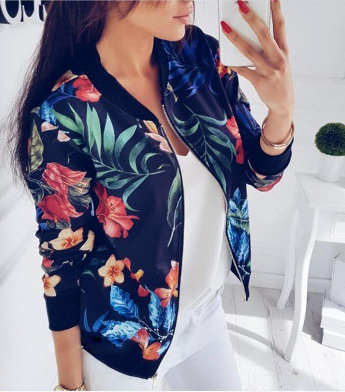 women jackets Casual Coat Autumn Outwear plus size Clothes