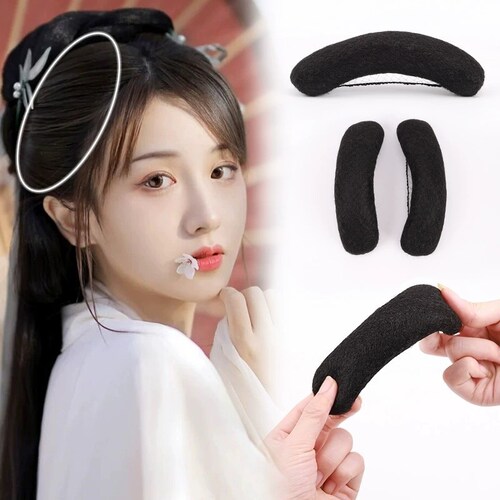 汉服假发包古风儿童垫发包