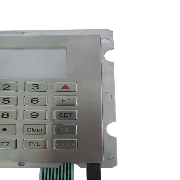 20键不锈钢防尘金属键盘