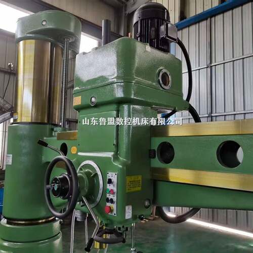 鲁盟出品Z06液压摇臂钻床双柱Z080X20摇臂钻床多轴可调节