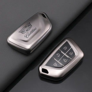 适用凯迪拉克xt5钥匙套ct5车xt4壳ct6扣atsl包xt6锐歌ct4男2023款