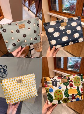 定制化妆包 出门旅行洗漱包 大容量防水收纳包 印花卡通收纳包