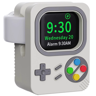 适用于苹果手表充电支架AppleWatch底座ultra3支架充电座Ultra2磁吸iWatch充电器通用创意可爱复古游戏机S11