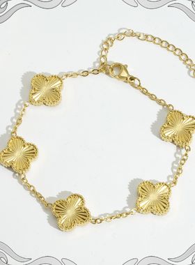 正品越南沙金手链女黄色新