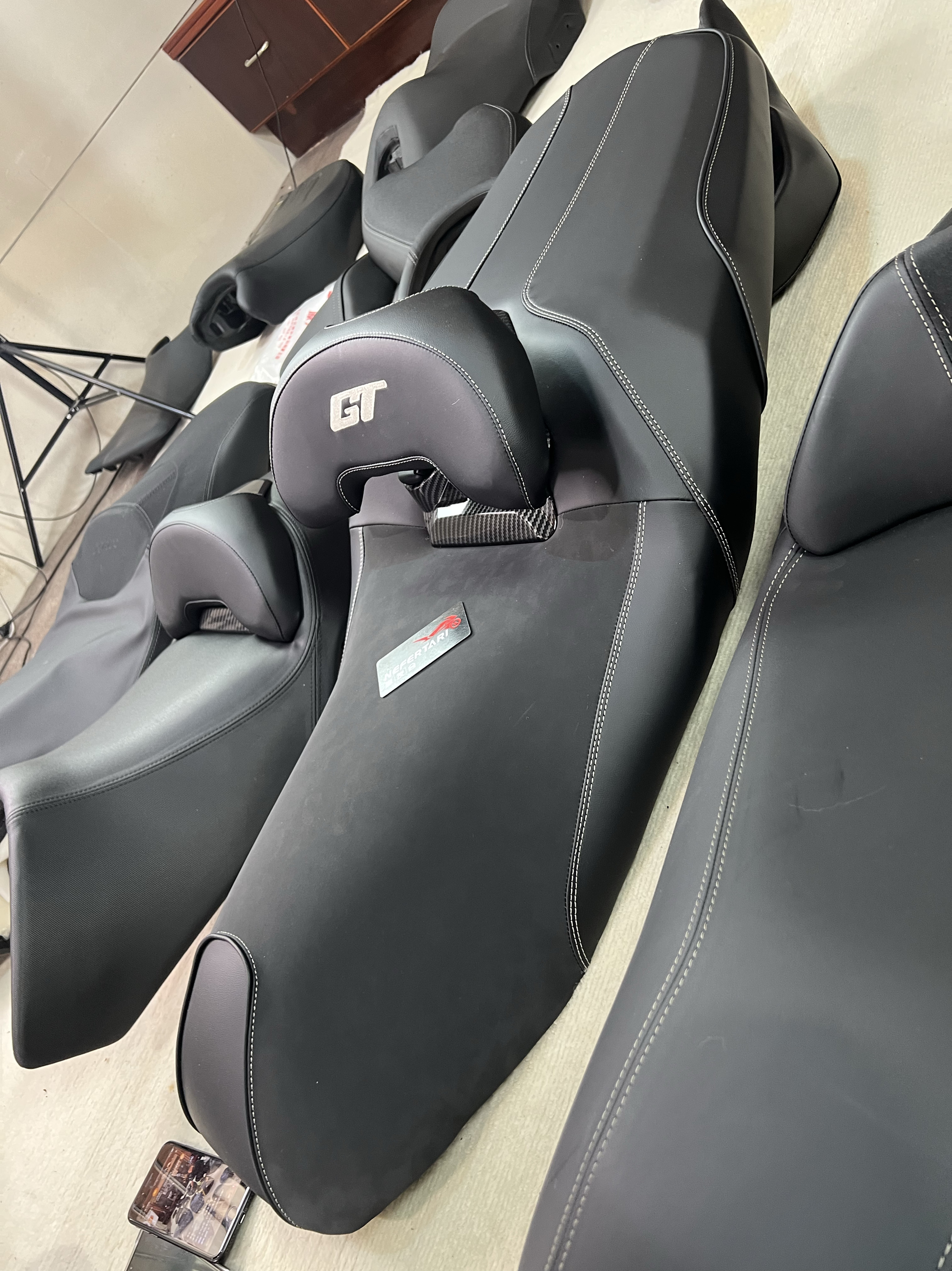 宝马400gt宝马400x坐垫个性定制改装升级可降低1-7.5厘米具体客服