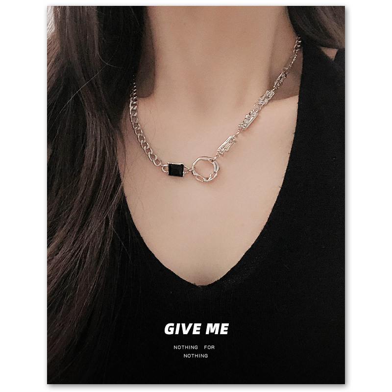 GM【无性别】原创设计黑曜石项链