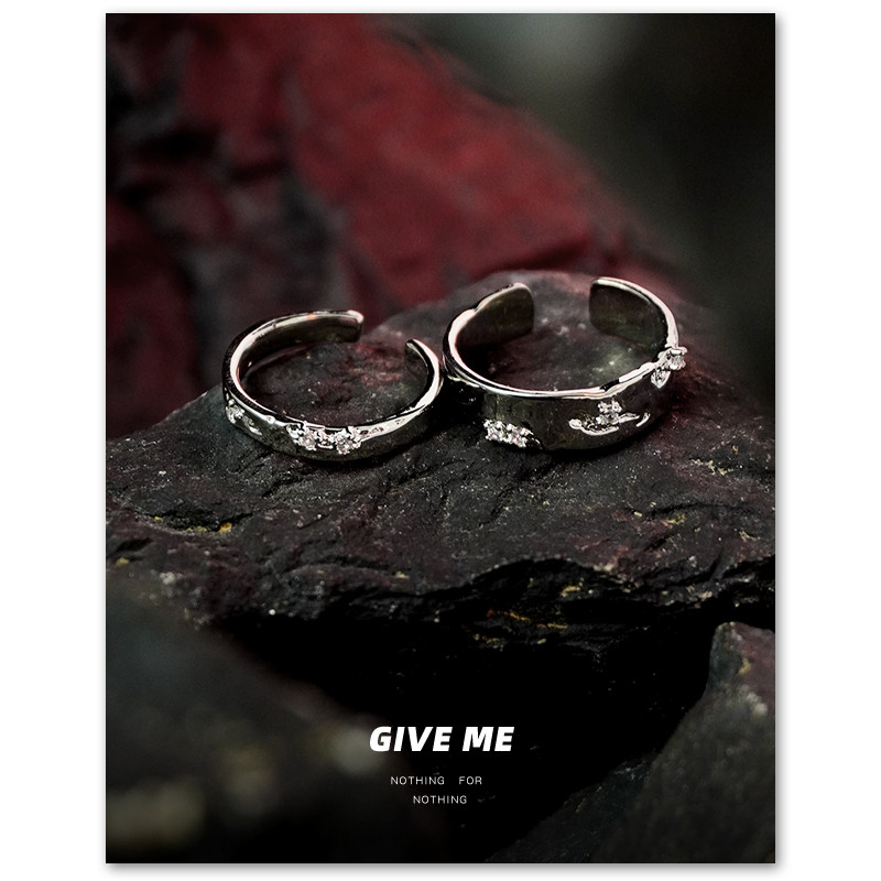 GM“破碎感”戒指两件套