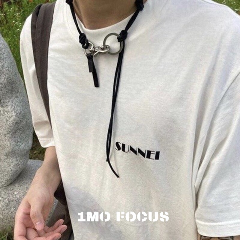 多功能牛皮绳男女项链饰品