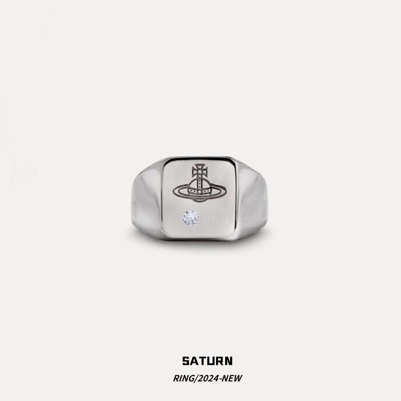 土星戒指高级感小众设计
