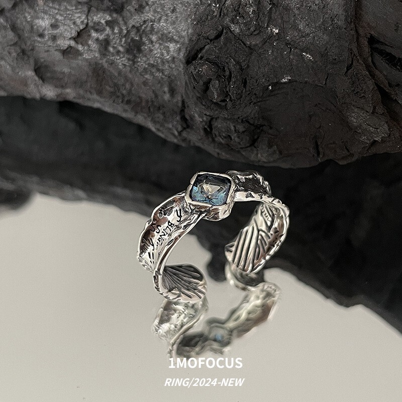 朋克风个性小众设计戒指