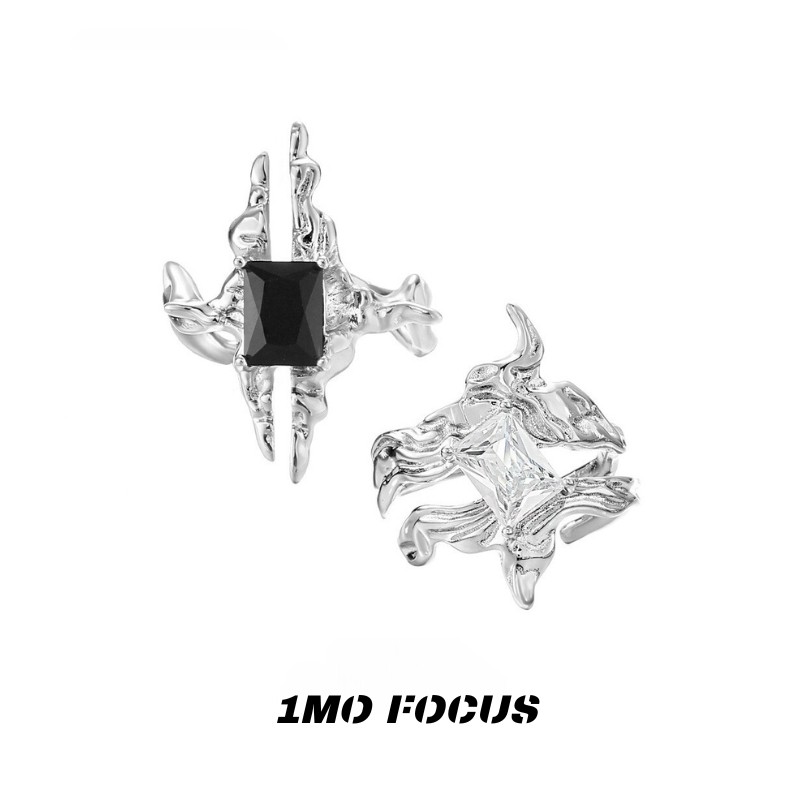 超美!原创设计冷淡风甜酷戒指