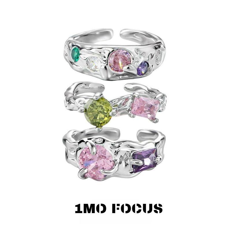 1MOFOCUS甜酷宝石戒指