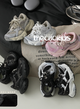 『巴黎铆钉Rivet』25.S/S儿童老爹运动鞋双网巴恩风  250020