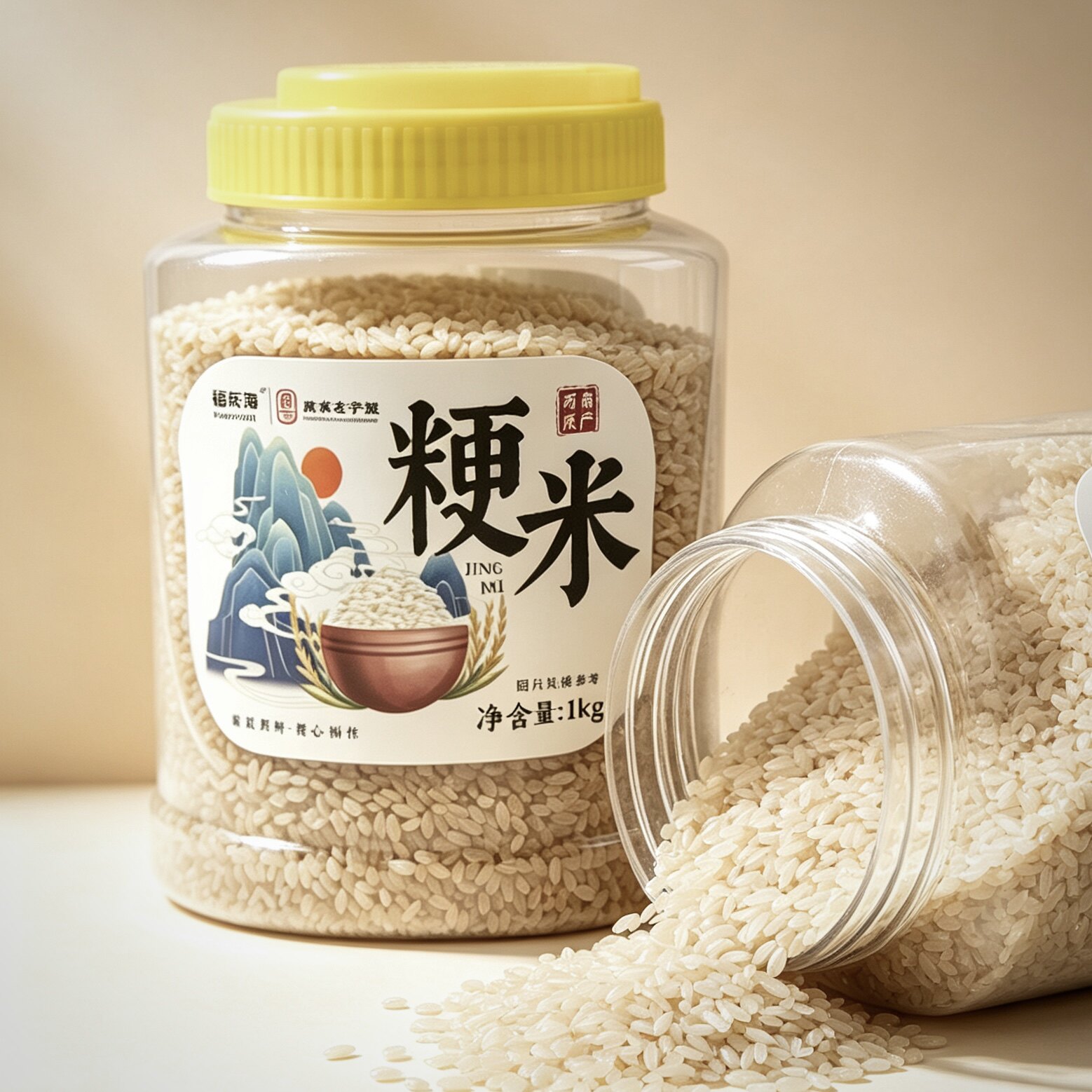 【福東海】福东海2斤装粳米黄粳米正宗煮粥煮饭煲糖水营养糙米
