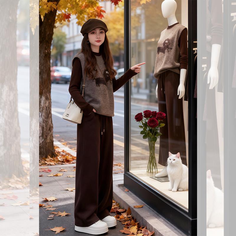 大方得体穿搭一整套韩系