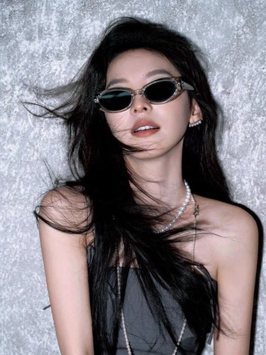 大媛家Sunny 章若楠同款墨镜女款2025新款高级感超酷猫眼太阳眼镜