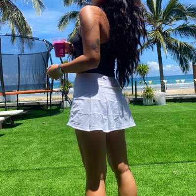 透气运动半身裙网球裙裤防走光
