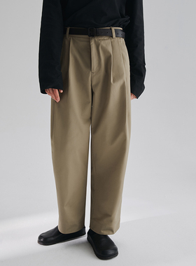 Freew奔时代VANCET棉涤混纺面料经典百搭休闲气球裤九分裤