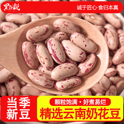 雀蛋豆当季新货云南特产花芸豆农家奶花豆软糯可口花生豆优质花豆