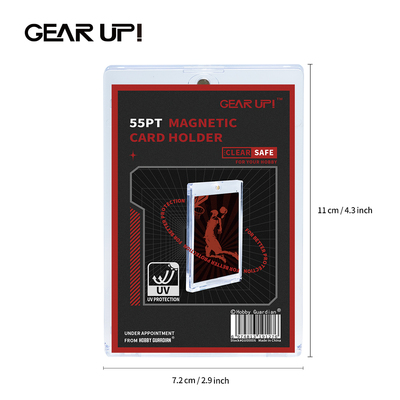 Gear Up HobbyGuardian旗下 卡具 55PT磁铁卡砖One-Touch卡牌护具