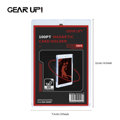 Gear Up HobbyGuardian旗下 卡具100PT磁铁卡砖One-Touch卡牌护具