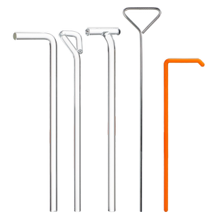 玻璃涂布棒涂抹棒三角培养皿涂布棒微生物涂布器实验室用细胞细菌推棒