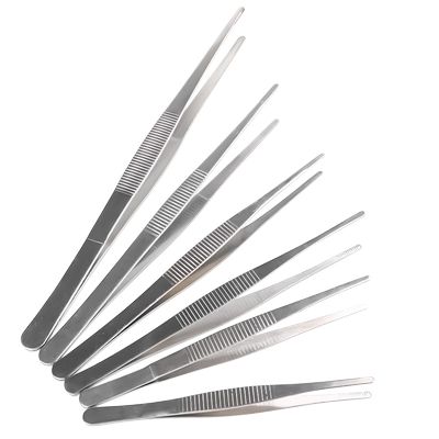 荣力普304加厚不锈钢镊子