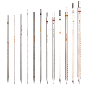 天玻授权A级环标线刻度吸管玻璃移液管分度吸量管取样管0.1/0.2/0.25/0.5/1/2/5/10/20/25/50/100ml实验室用