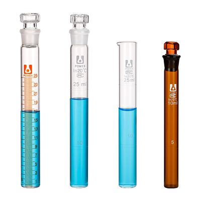 玻璃具塞比色管平底刻度