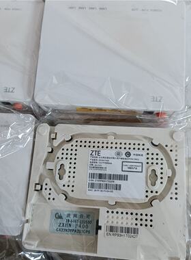 光猫ONUZXA10F400EPON中英文切换系统4个网口光纤猫三网通用版