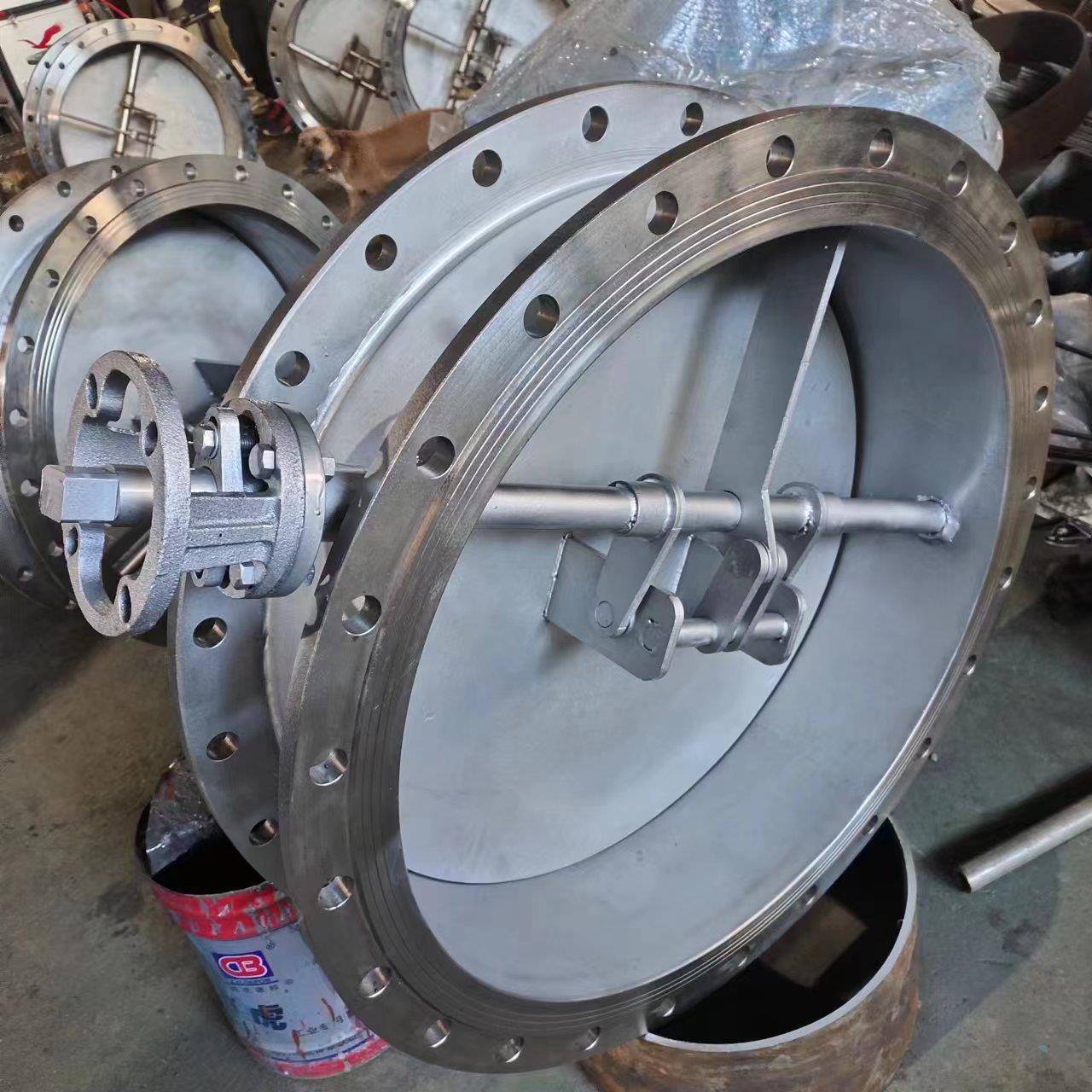 工厂直销 零泄露通风蝶阀 D341X-2.5C 手动 气动 电动通风蝶阀