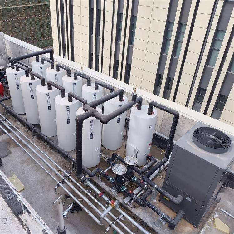 多水箱模块承压热水系统(CAHP-PI-42) 455L水箱 直热式空气能热泵