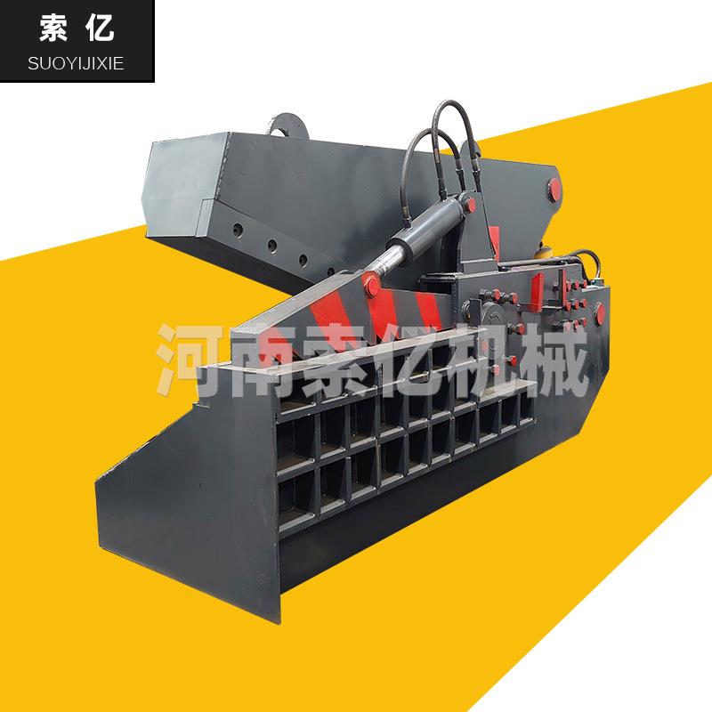 废品站废铁铝合金鳄鱼剪 自行车液压剪断机 自动进料虎头式剪切机