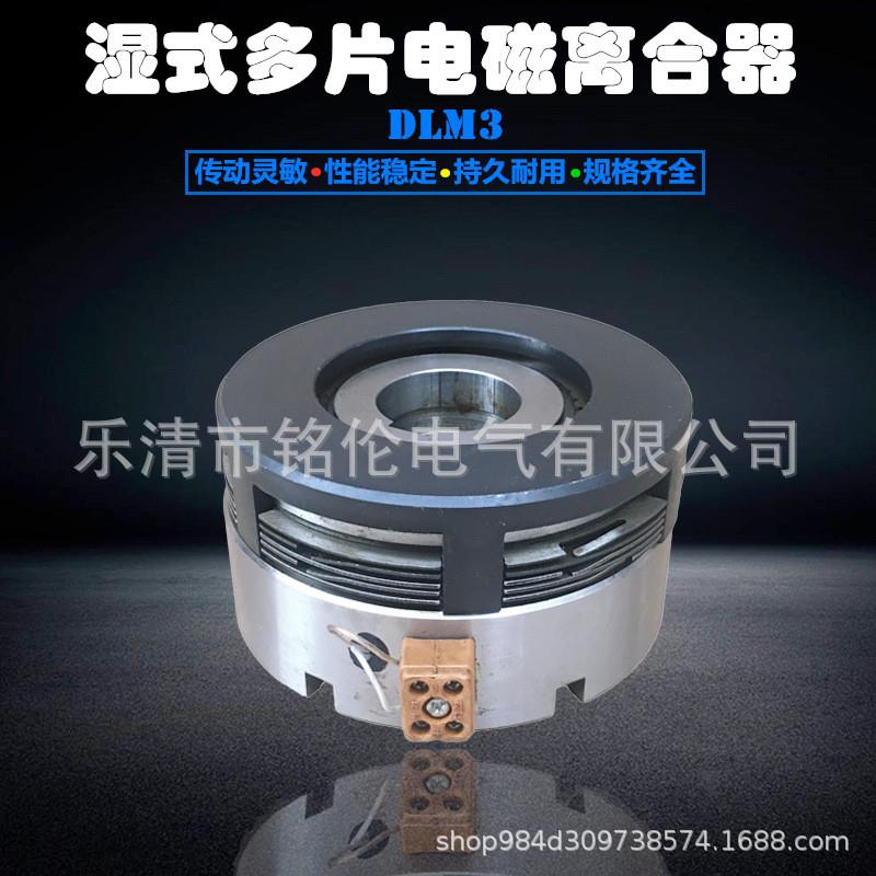 DLM3系列湿式多片电磁离合器DLM3-40A 机床离合器24v 电磁离合器