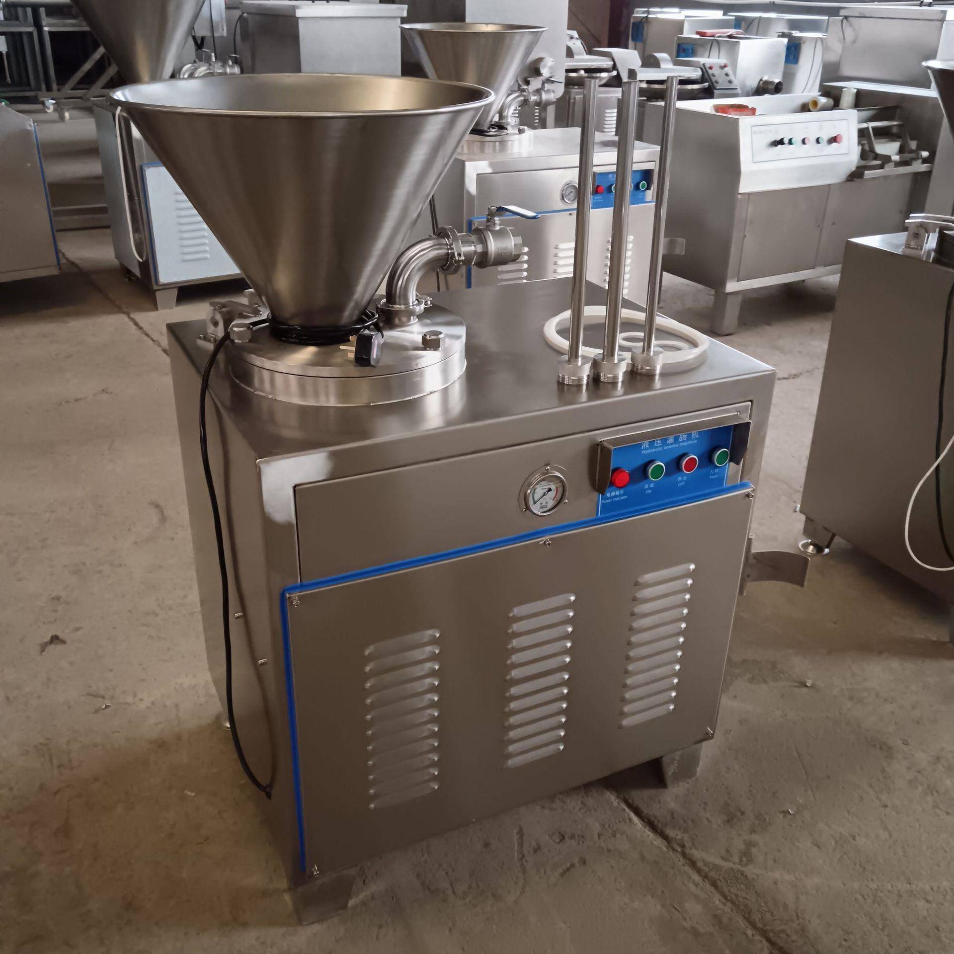 厂家全自动液压灌肠机红肠香肠血肠肉肠灌肠设备鲜肉烤肠灌肠机