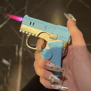 陀螺玩具枪打火机解压神器指尖陀螺萝卜刀防风点烟器送男友礼物