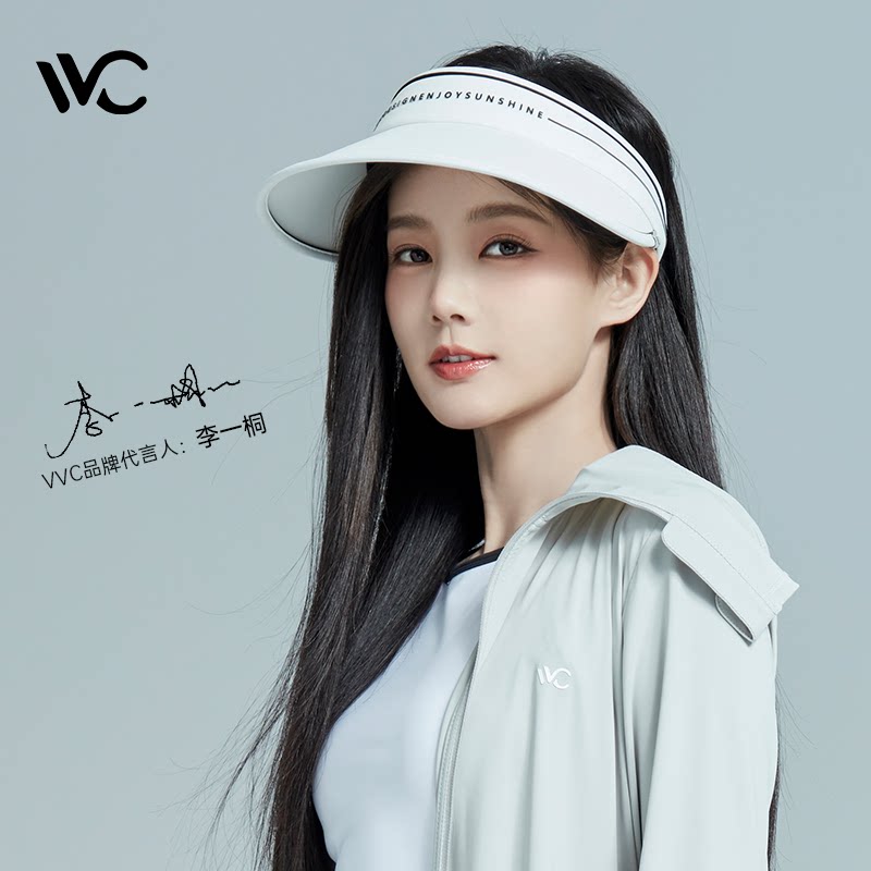 VVC风尚款防晒帽空顶太阳帽图片