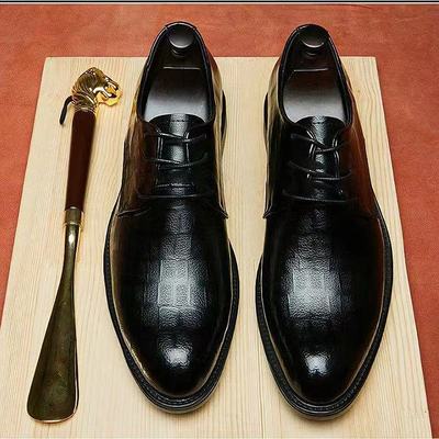 Luxury Men Business Leather Dress Shoes Formal Wedding Shoes