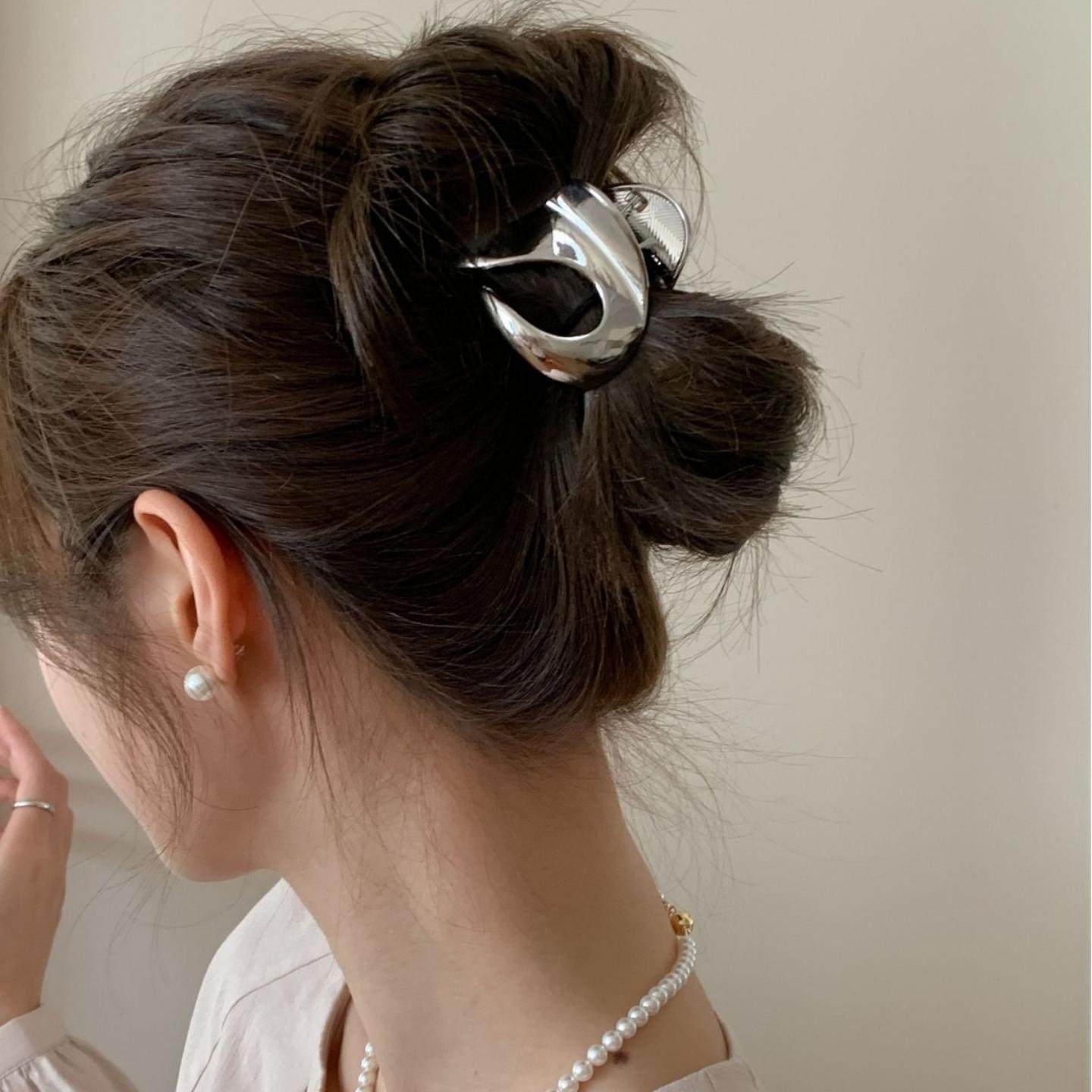 金属异形中号抓夹女高级感发饰