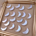 月亮形巴洛克珍珠白色淡水珍珠星空系列散珠裸珠批发