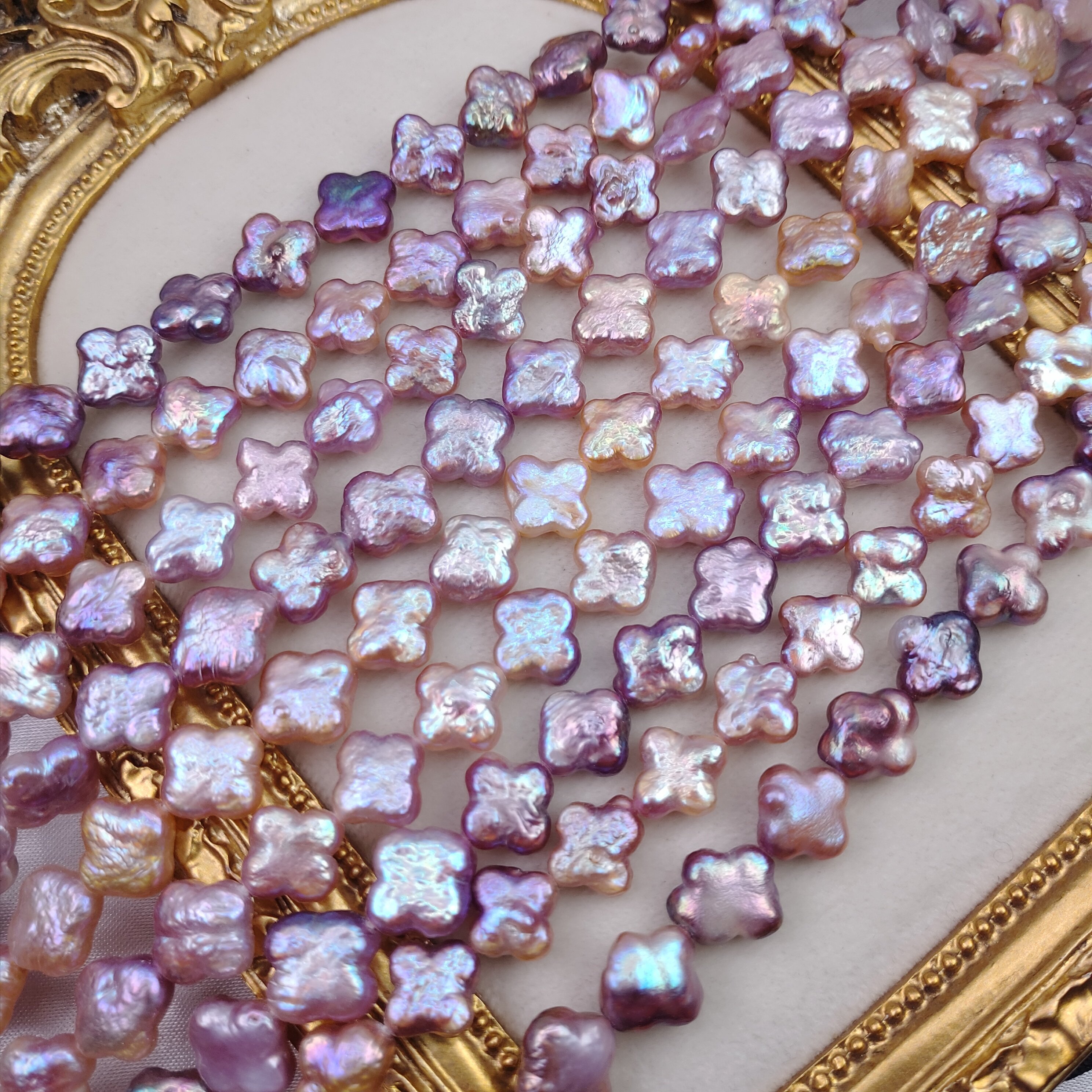 彩色强光四叶草天然淡水珍珠不规则异形珍珠DIY项链半成品材料,珠宝/钻石/翡翠,裸珠,淘宝优惠券,粉丝福利购,淘宝优惠卷