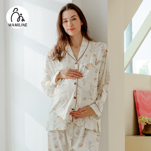 mamiline纯棉月子服夏季
