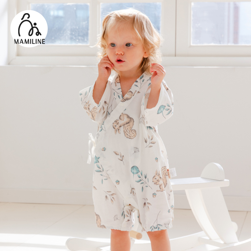 婴童连身衣爬服mamiline