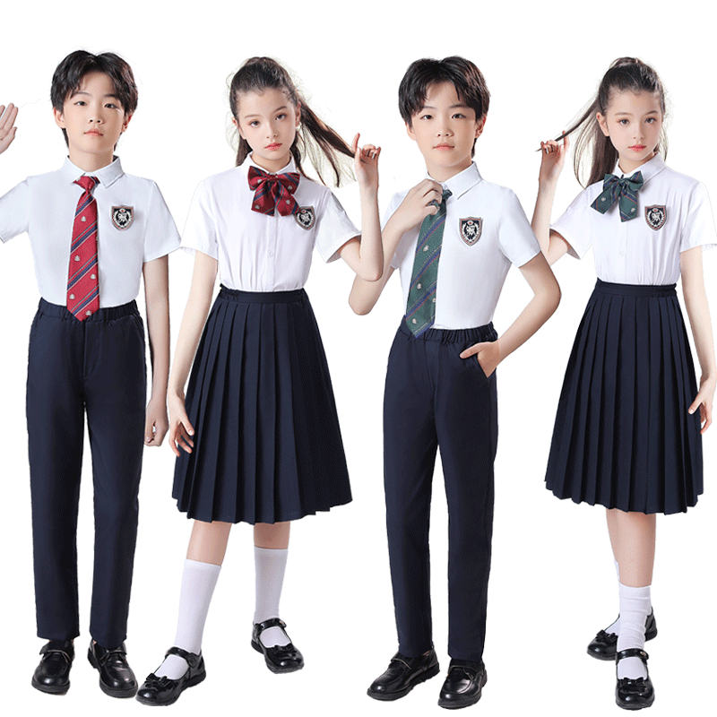 儿童合唱演出服男女童六年级中小学生诗歌朗诵演讲比赛表演班礼服